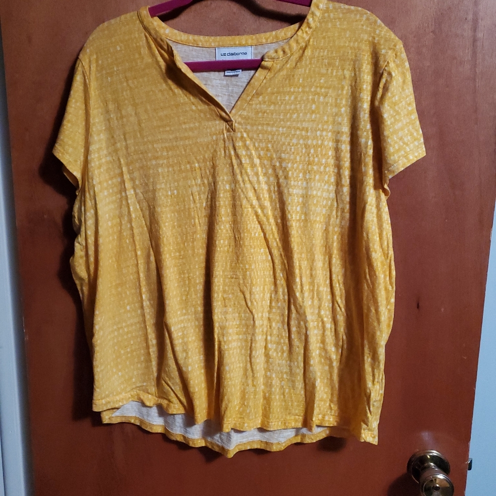 Yellow shirt